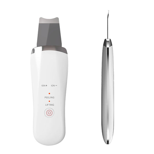 Veluva Ultrasonic Skin Scrubber  Professional 25 kHz Deep Clean | 4 Modes | EMS Microcurrent