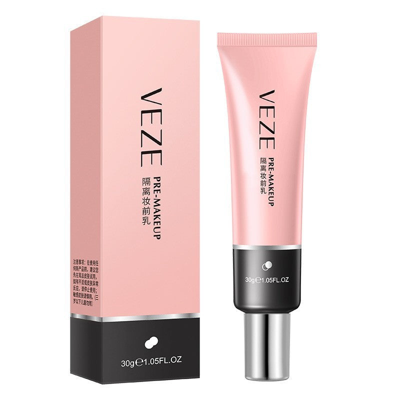 VEZE pre-make-up product with packaging on a white background