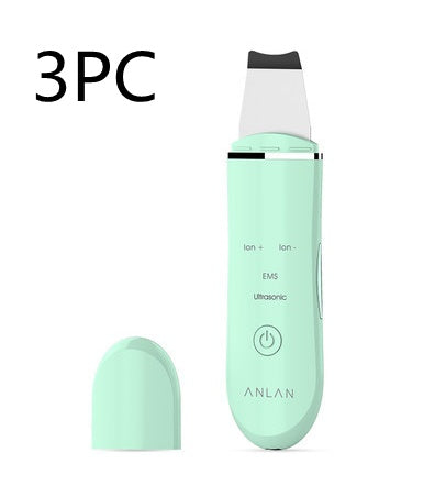 Green electronic device with attachments on a white background, labeled '3PC' and 'ANLAN'.